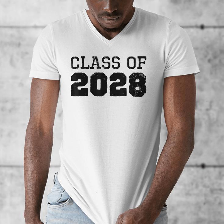 Class Of 2028 Future Graduation Vintage T-Shirt Men's V-Neck T-Shirt