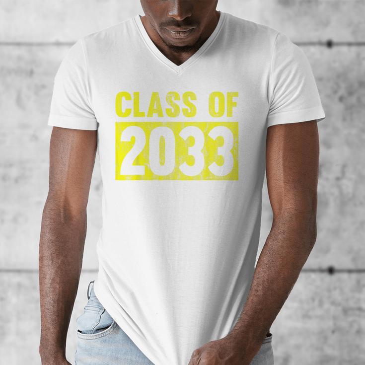 Class Of 2033 Future Graduation Tee T-Shirt Men's V-Neck T-Shirt
