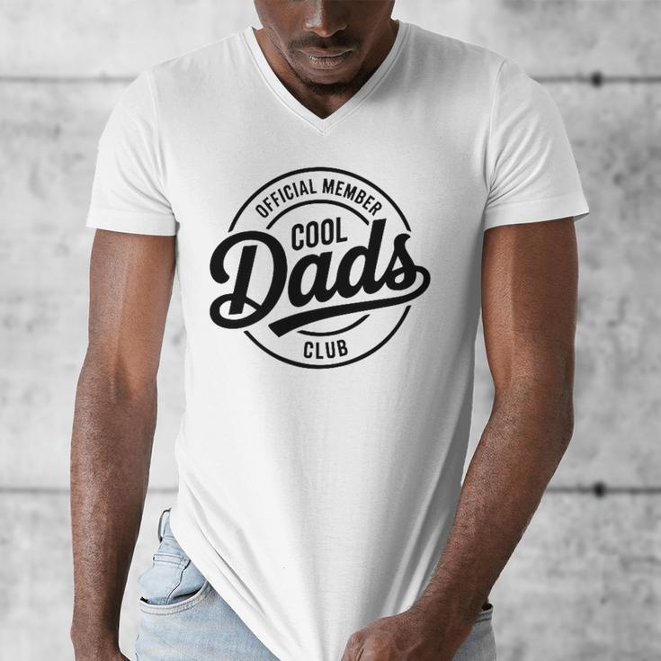 Cool Dads Club Father's Day From Daughter Son Best Dad Ever Men's V-Neck T-Shirt