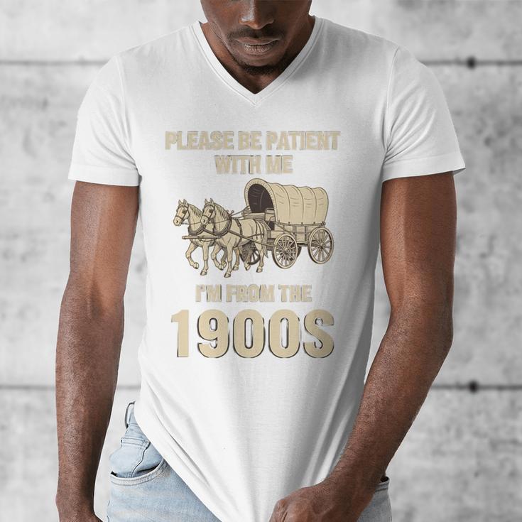 Country Please Be Patient With Me I'm From The 1900s Vintage Premium Tri-Blend Men's V-Neck T-Shirt Country Please Be Patient With Me I'm From The 1900s Vintage Premium Tri-Blend Men's V-Neck T-Shirt