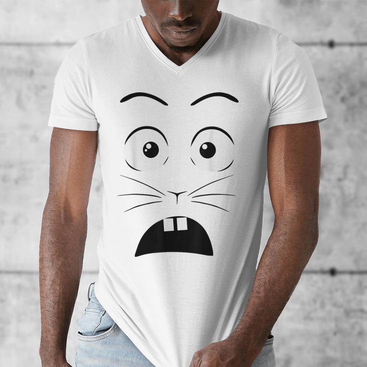 Creepy Carrots Halloween Book Character Costume Men's V-Neck T-Shirt Creepy Carrots Halloween Book Character Costume Men's V-Neck T-Shirt