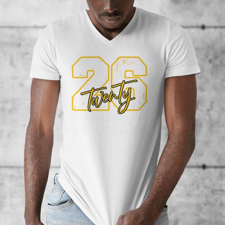 Criminal Justice Graduate Graduated Class Of 2026 Graduation Premium Men's V-Neck T-Shirt