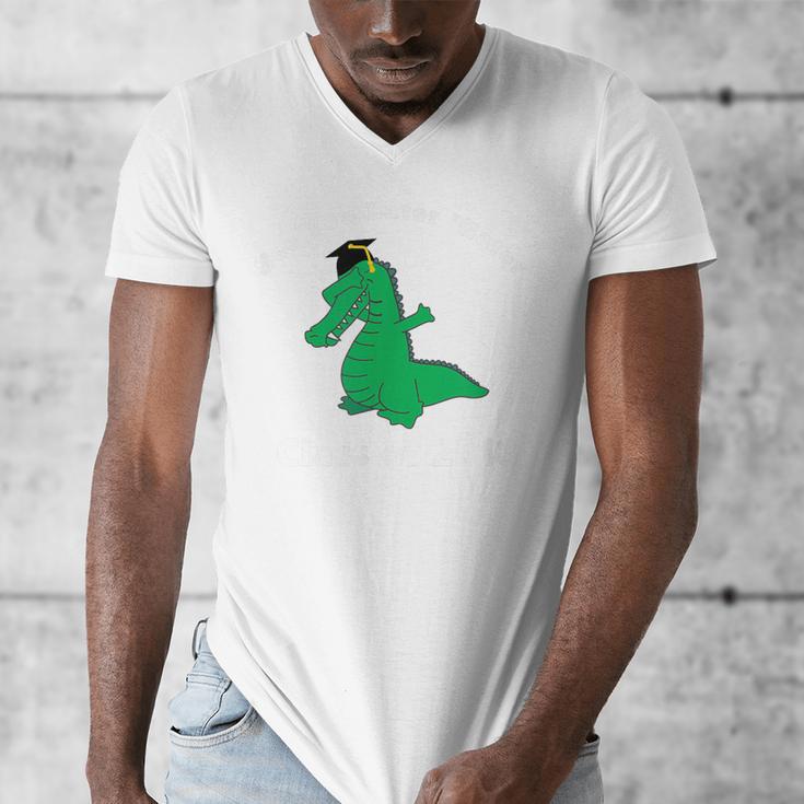 Dabbing Later Gator Graduation Class Of 2018 T-Shirt Men's V-Neck T-Shirt