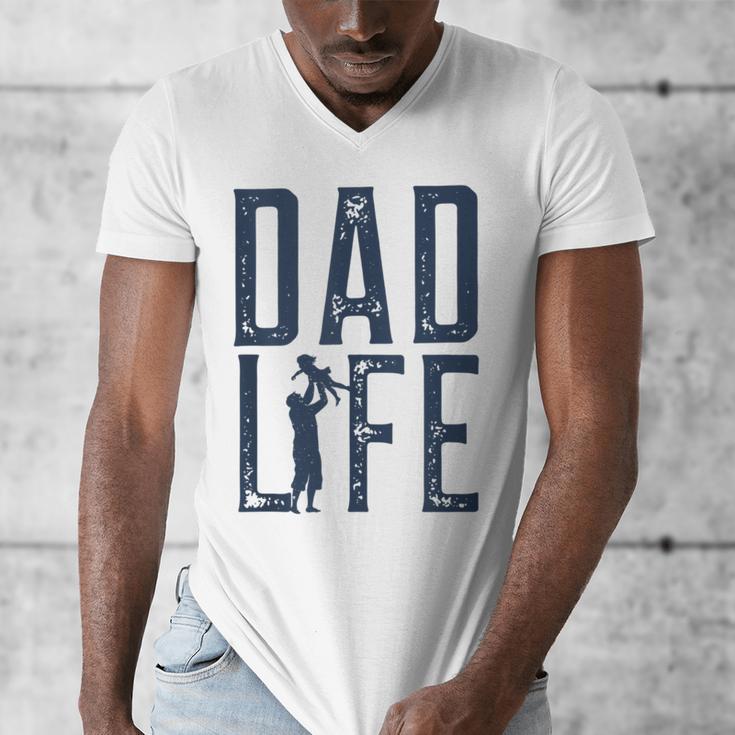 Dad Life Girl Dad Men's V-Neck T-Shirt