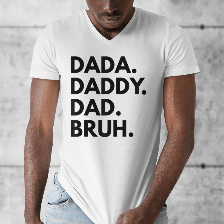 Dada Daddy Dad Bruh Dad Names Men's V-Neck T-Shirt Dada Daddy Dad Bruh Dad Names Men's V-Neck T-Shirt
