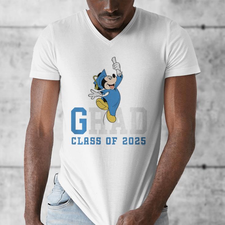 Disney Mickey Mouse 2025 Graduation Class Of '25 Rad Grad Premium Tri-Blend Men's V-Neck T-Shirt