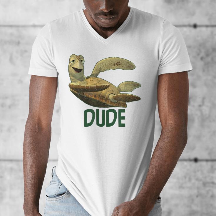 Disney Pixar Finding Nemo Father's Day Dude Cool Dad Poster Men's V-Neck T-Shirt Disney Pixar Finding Nemo Father's Day Dude Cool Dad Poster Men's V-Neck T-Shirt