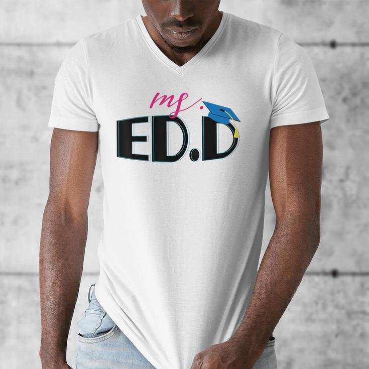 Doctor Of Education EDD Graduation 2021 Men's V-Neck T-Shirt