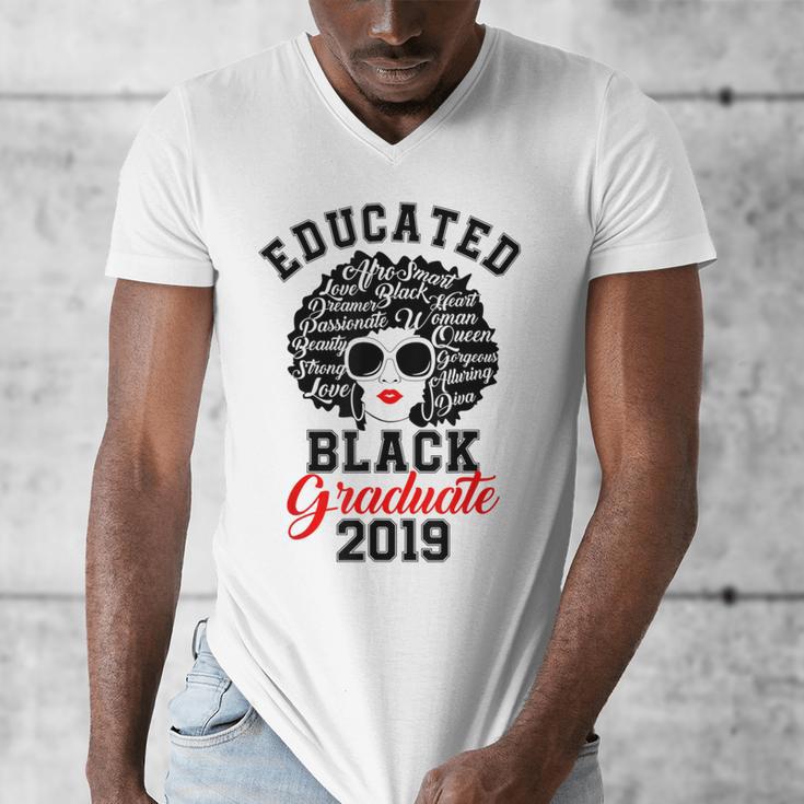 Educated Graduate 2019 Graduation CuteShirt Men's V-Neck T-Shirt