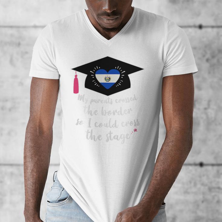 El Salvador Pride Graduation 2019 Tshirt Premium Tri-Blend Men's V-Neck T-Shirt
