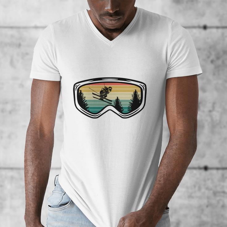 My Favorite Ski Buddies Call Me Dad For Ski Dad Men's V-Neck T-Shirt My Favorite Ski Buddies Call Me Dad For Ski Dad Men's V-Neck T-Shirt