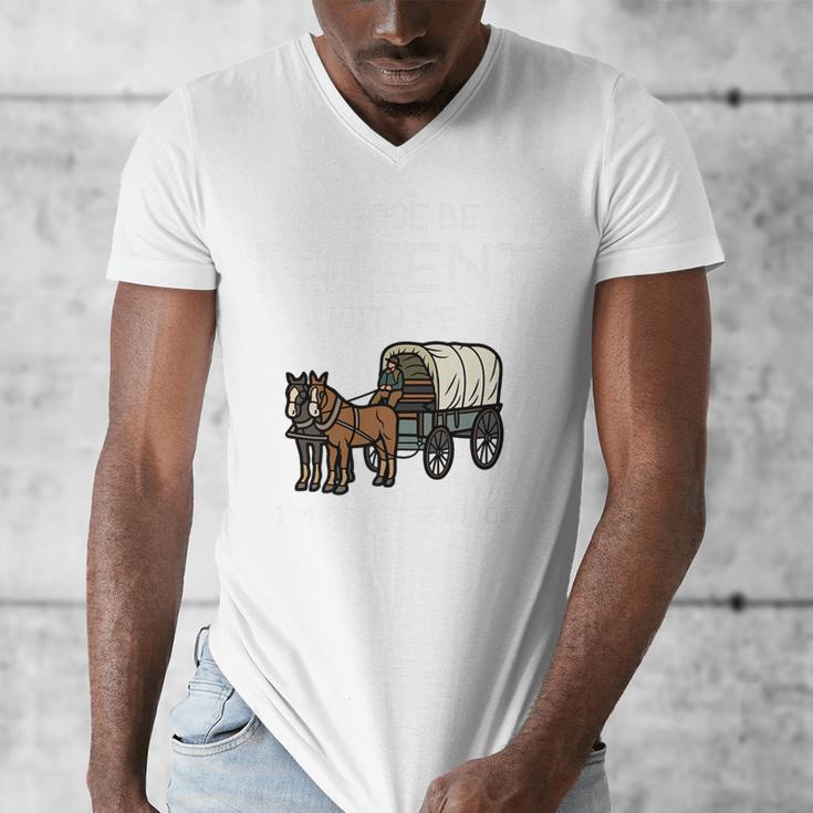 Funny Please Be Patient With Me I'm From The 1900s Premium Men's V-Neck T-Shirt