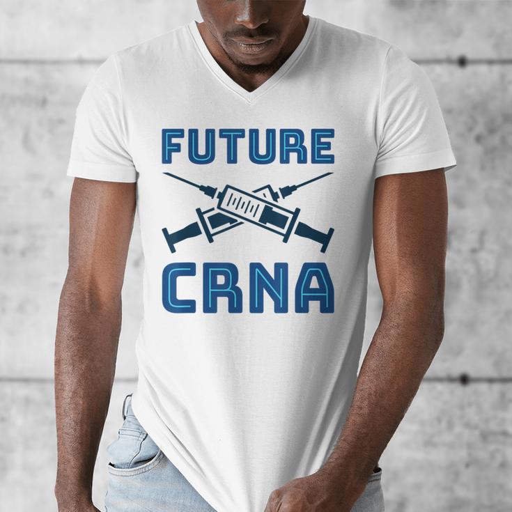 Future CRNA Nurse Anesthetist Student Nursing RN Graduation Men's V-Neck T-Shirt