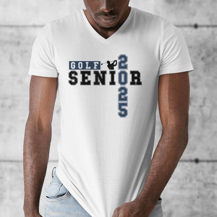 Golf Senior Night Golf Senior 2025 Graduation 63 Men's V-Neck T-Shirt