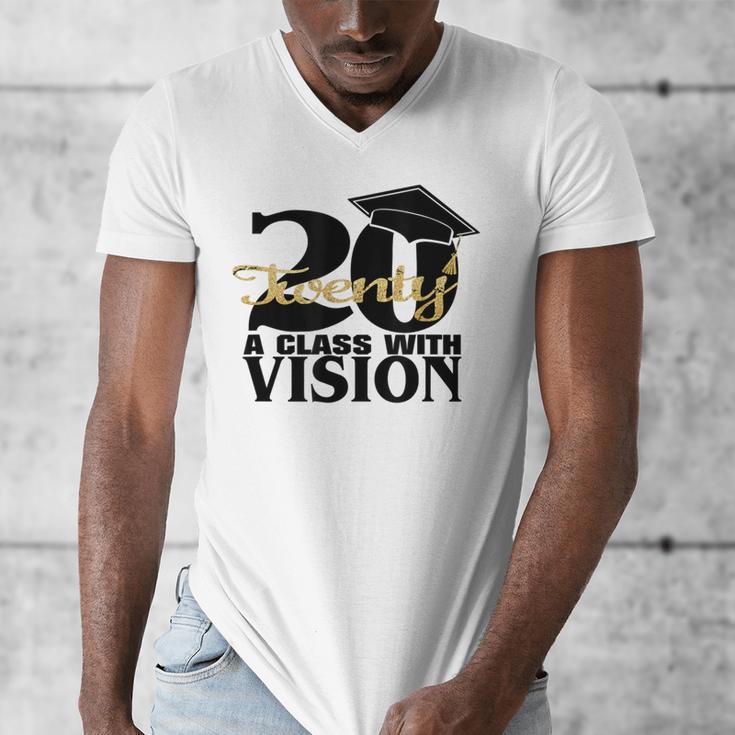Graduation 2020 A Class With Vision Men's V-Neck T-Shirt
