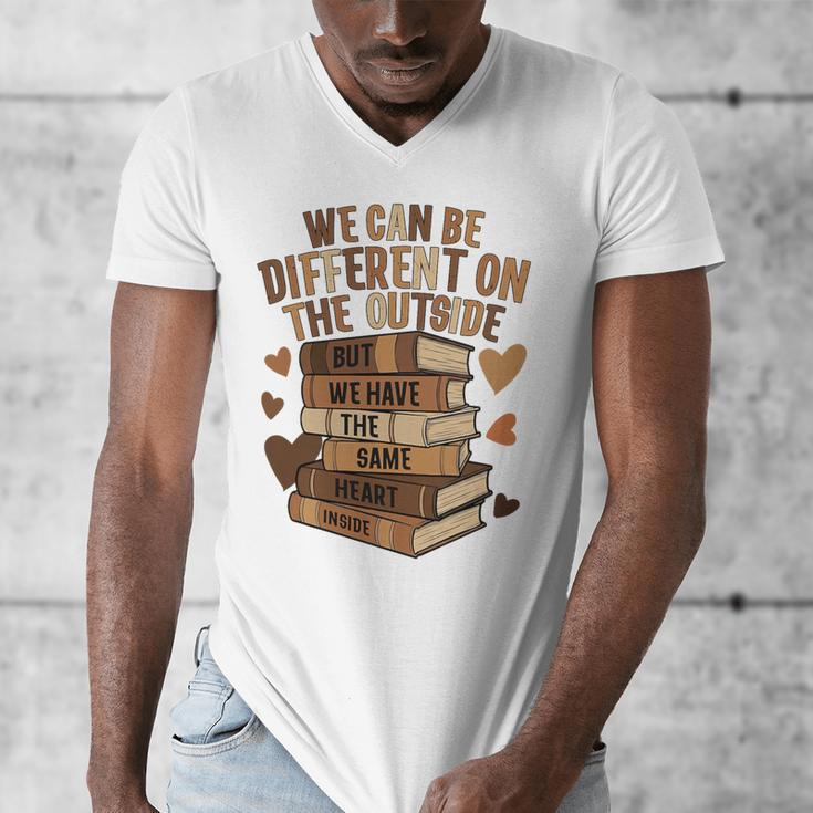 We Have The Same Heart History Month Book Lover Women Premium Tri-Blend Men's V-Neck T-Shirt We Have The Same Heart History Month Book Lover Women Premium Tri-Blend Men's V-Neck T-Shirt