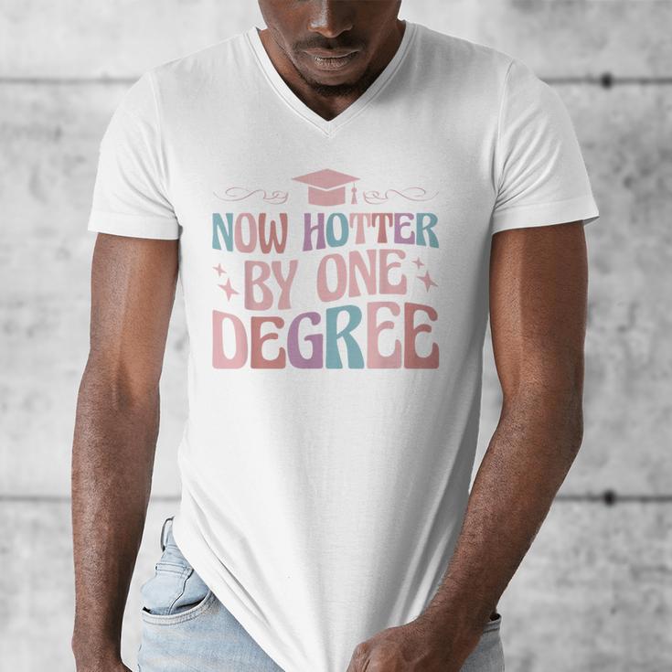 Now Hotter By One Degree Graduation Men's V-Neck T-Shirt