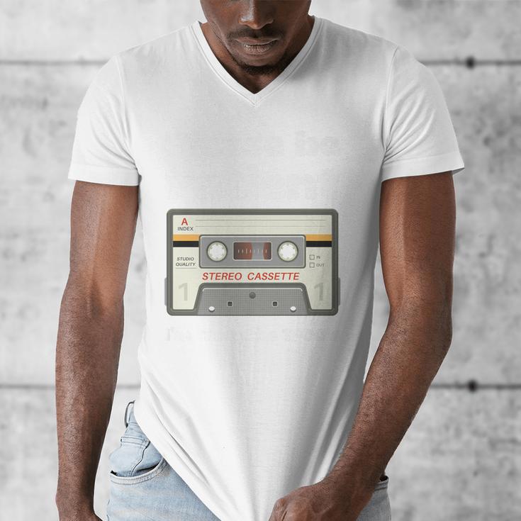 I'm From The 1900s Be Patient Retro Cassette Tape Premium Men's V-Neck T-Shirt