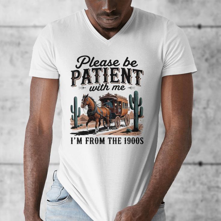 I'm From The 1900s Historical Humor Old Person Men's V-Neck T-Shirt I'm From The 1900s Historical Humor Old Person Men's V-Neck T-Shirt