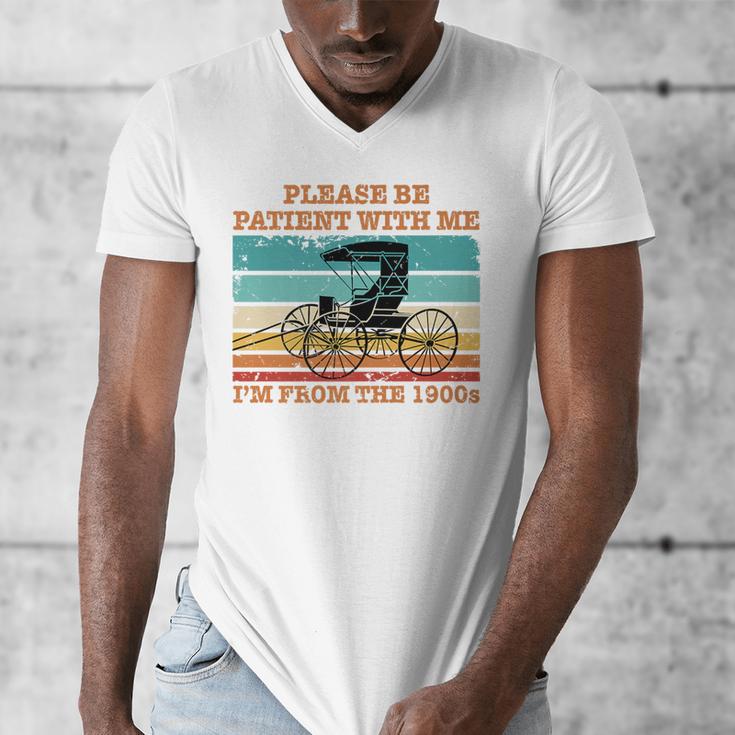 I'm From The 1900s Vintage Retirement Premium Men's V-Neck T-Shirt
