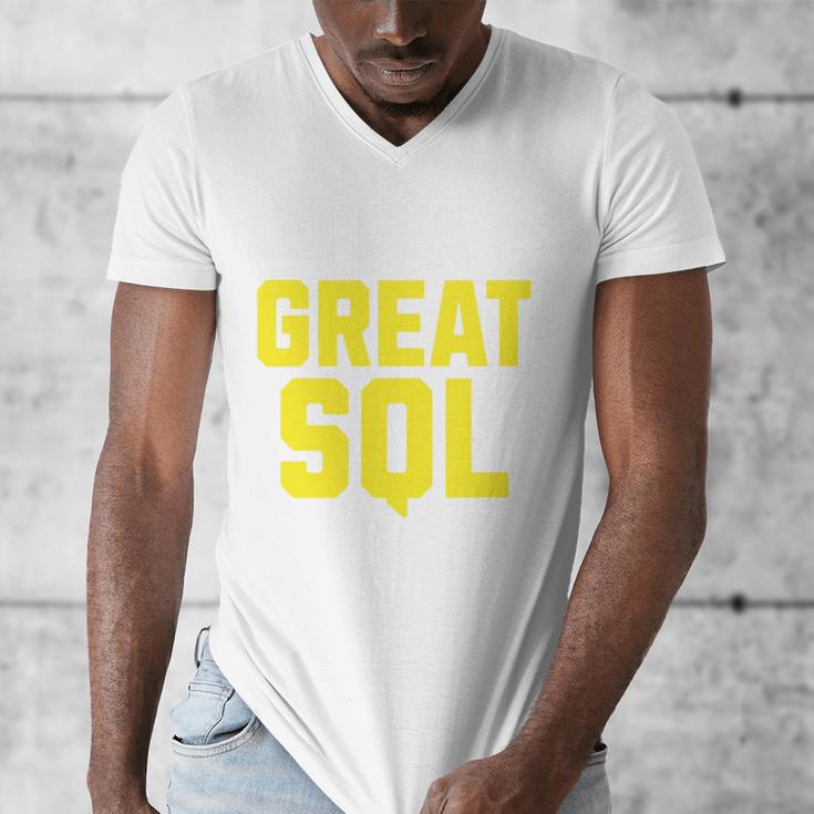 I'm A Great SQL Introvert Saying Inbound Marketing Premium Tri-Blend Men's V-Neck T-Shirt