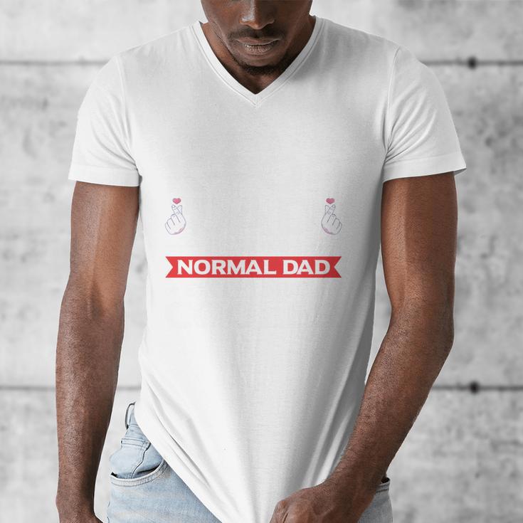 I'm A K-Pop Dad Just Like Normal Dad Except Much Cooler Men's V-Neck T-Shirt
