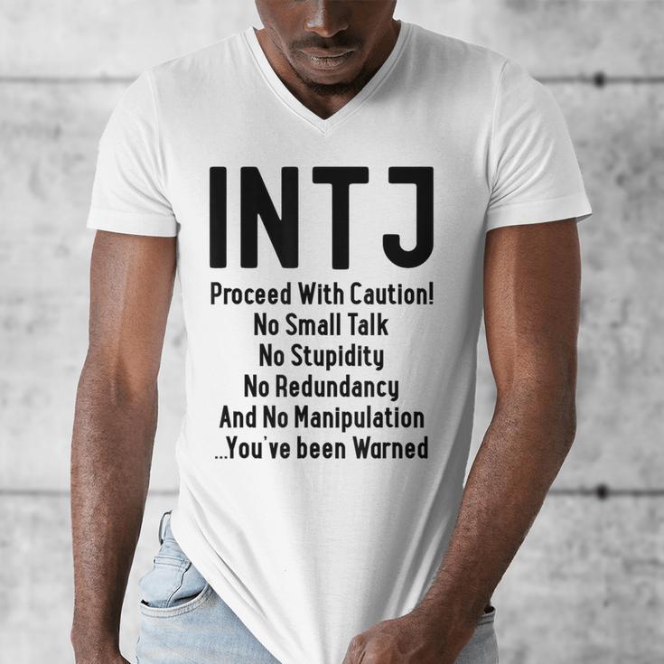 INTJ Rules Architect Personality Type Introvert Men's V-Neck T-Shirt INTJ Rules Architect Personality Type Introvert Men's V-Neck T-Shirt
