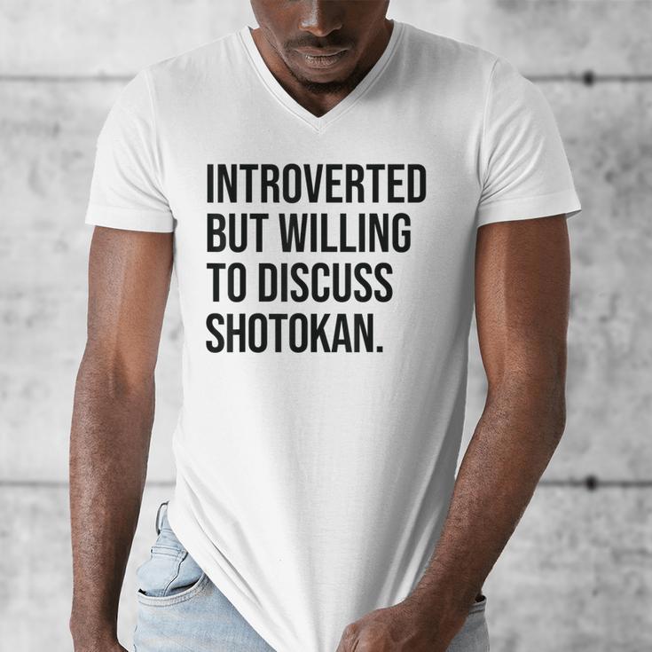 Introverted Shotokan Karate Introvert Men's V-Neck T-Shirt