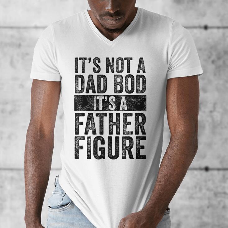 It's Not A Dad BOD It's A Father Figure Vintage Joke Men's V-Neck T-Shirt