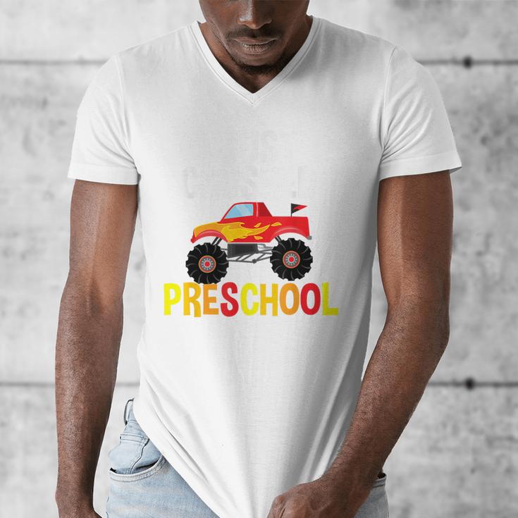 I Just Crushed Preschool Monster Graduation Pre-K Shirt Men's V-Neck T-Shirt