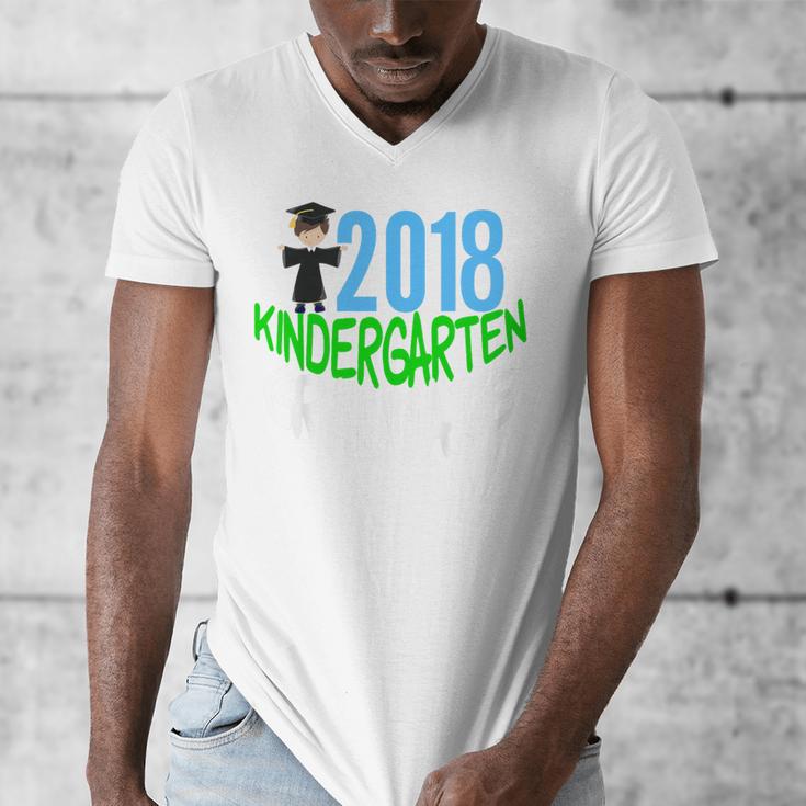 Kids 2018 Kindergarten Graduation Men's V-Neck T-Shirt