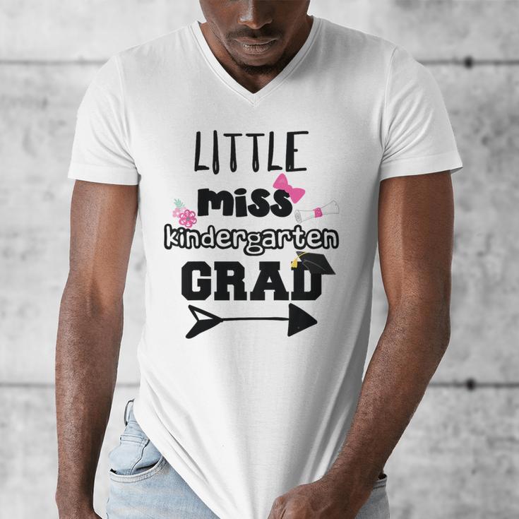 Kids Kindergarten Graduation Shirt Girls Daughter Granddaughter Men's V-Neck T-Shirt