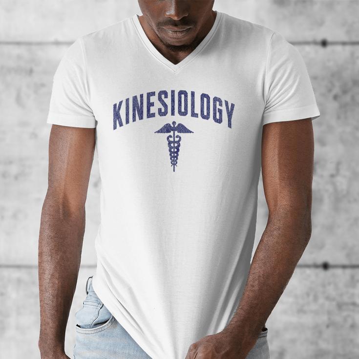Kinesiology Major Future Kinesiologist Graduation Graduate Men's V-Neck T-Shirt