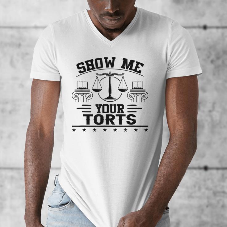 Law School Graduation Bar Exam Men's V-Neck T-Shirt