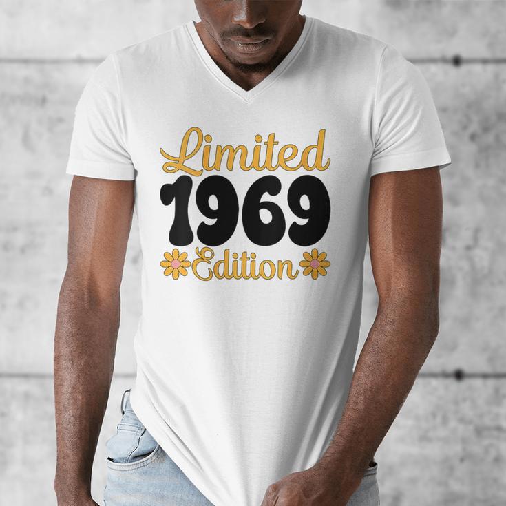 Limited 1969 Edition Retro Nostalgia Art Men's V-Neck T-Shirt