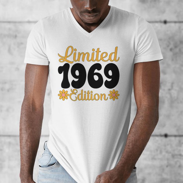 Limited 1969 Edition Retro Nostalgia Art Premium Men's V-Neck T-Shirt Limited 1969 Edition Retro Nostalgia Art Premium Men's V-Neck T-Shirt