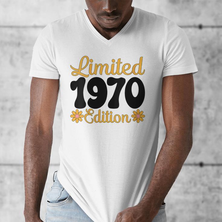 Limited 1970 Edition Retro Vintage 70s Nostalgia Men's V-Neck T-Shirt
