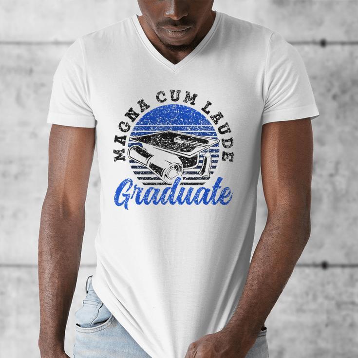 Magna Cum Laude Graduate Graduation Graduates Family Men's V-Neck T-Shirt