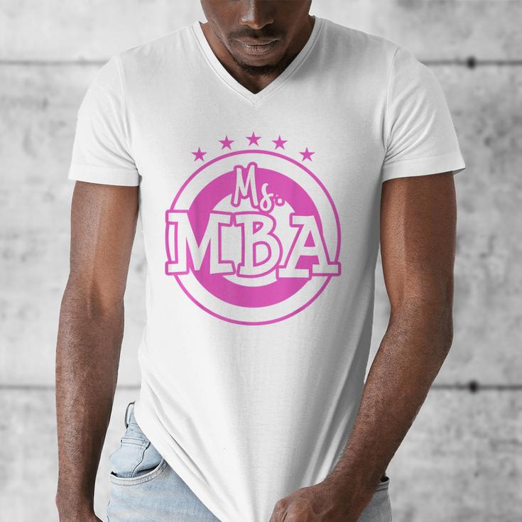 MBA Graduation Masters Business Administration T-Shirt Men's V-Neck T-Shirt