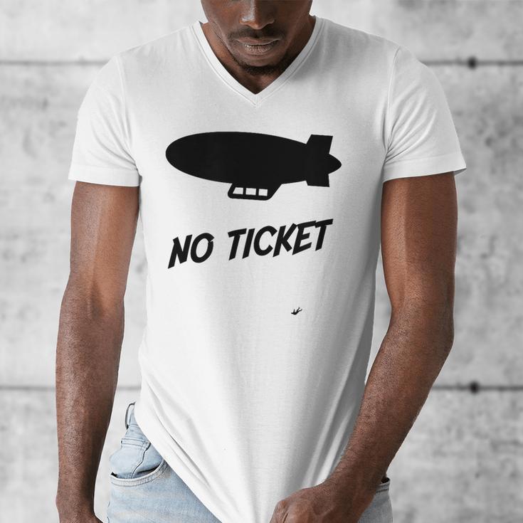 No Ticket Jones 80's Nostalgia Men's V-Neck T-Shirt