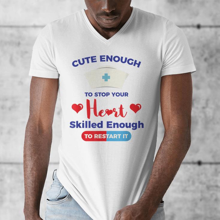 Nurse Tshirt Graduation Nursing School Birthday Men's V-Neck T-Shirt
