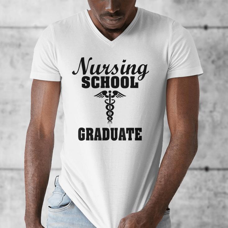 Nursing School Graduate Nurse Graduation Medical T-Shirt Men's V-Neck T-Shirt