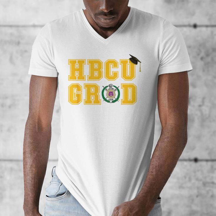 Omega Psi Phi Fraternity Paraphernalia HBCU Graduation Men's V-Neck T-Shirt