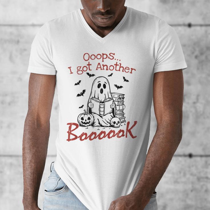 Oops I Got Another Book Boo Ghost Read Book Men's V-Neck T-Shirt Oops I Got Another Book Boo Ghost Read Book Men's V-Neck T-Shirt