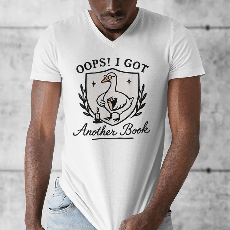 OOPS I GOT Another Book Design Men's V-Neck T-Shirt