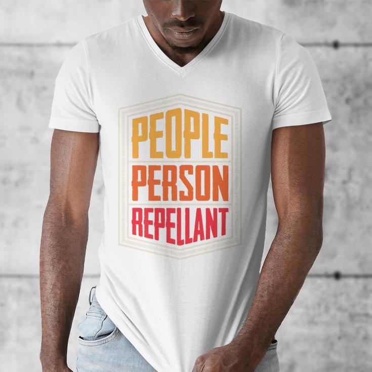 People Person Repellant Introvert Premium Men's V-Neck T-Shirt