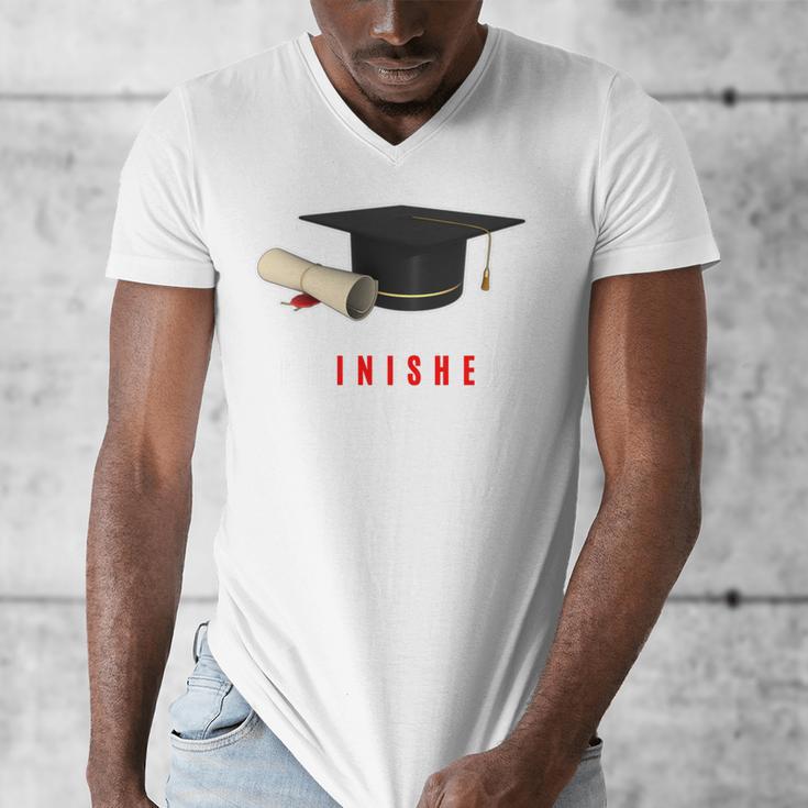 PhD Graduation Celebration For Finished Phd Grad Men Women Men's V-Neck T-Shirt