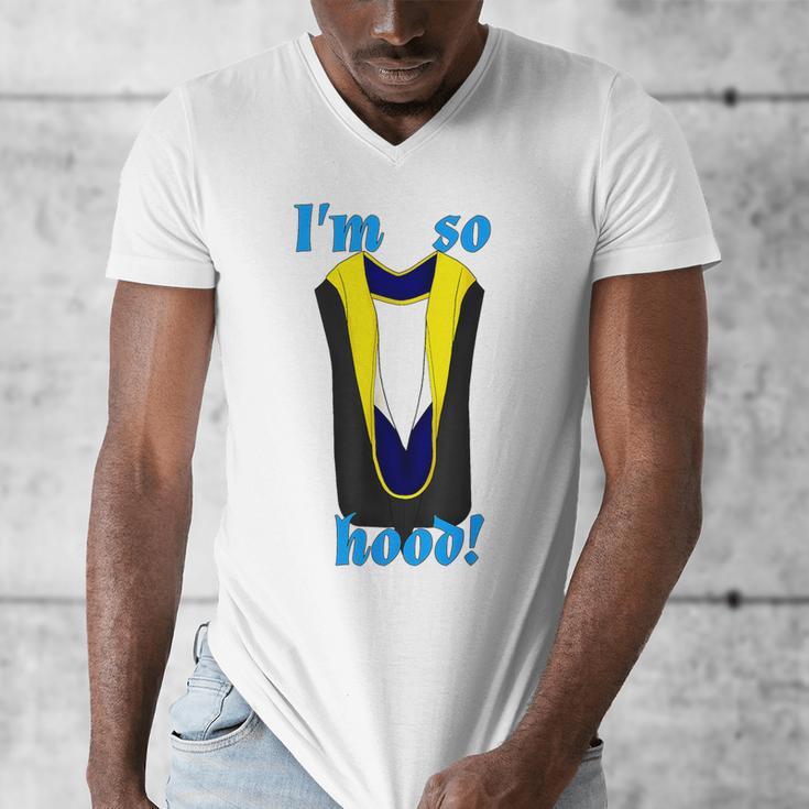 PhD Hood Graduation Shirt Doctorate Degree Doctoral Men's V-Neck T-Shirt