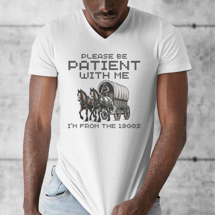 Please-Be-Patient-With-Me I'm From The 1900s Men's V-Neck T-Shirt