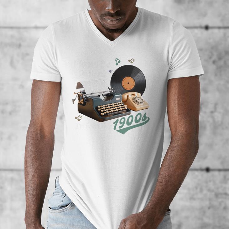 Please BePatient I'm From The 1900s Sarcastic Joke Premium Tri-Blend Men's V-Neck T-Shirt
